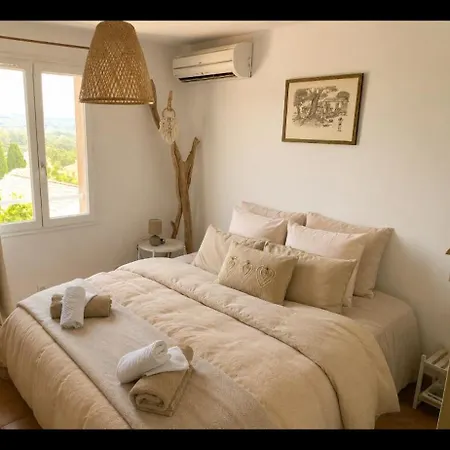 Accommodatie bij particulieren Privee Vue Et A 10 Min Des Plages Cogolin